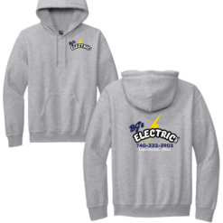 Gildan Dry Blend Hoodie Gray BJ's Electric