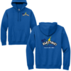 Gildan Dry Blend Hoodie Royal BJ's Electric