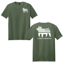 Gildan Softstyle T Shirt Mil Garrett Show Pigs