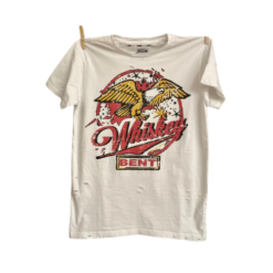 Whiskey Bent 22 Distressed T Shirt