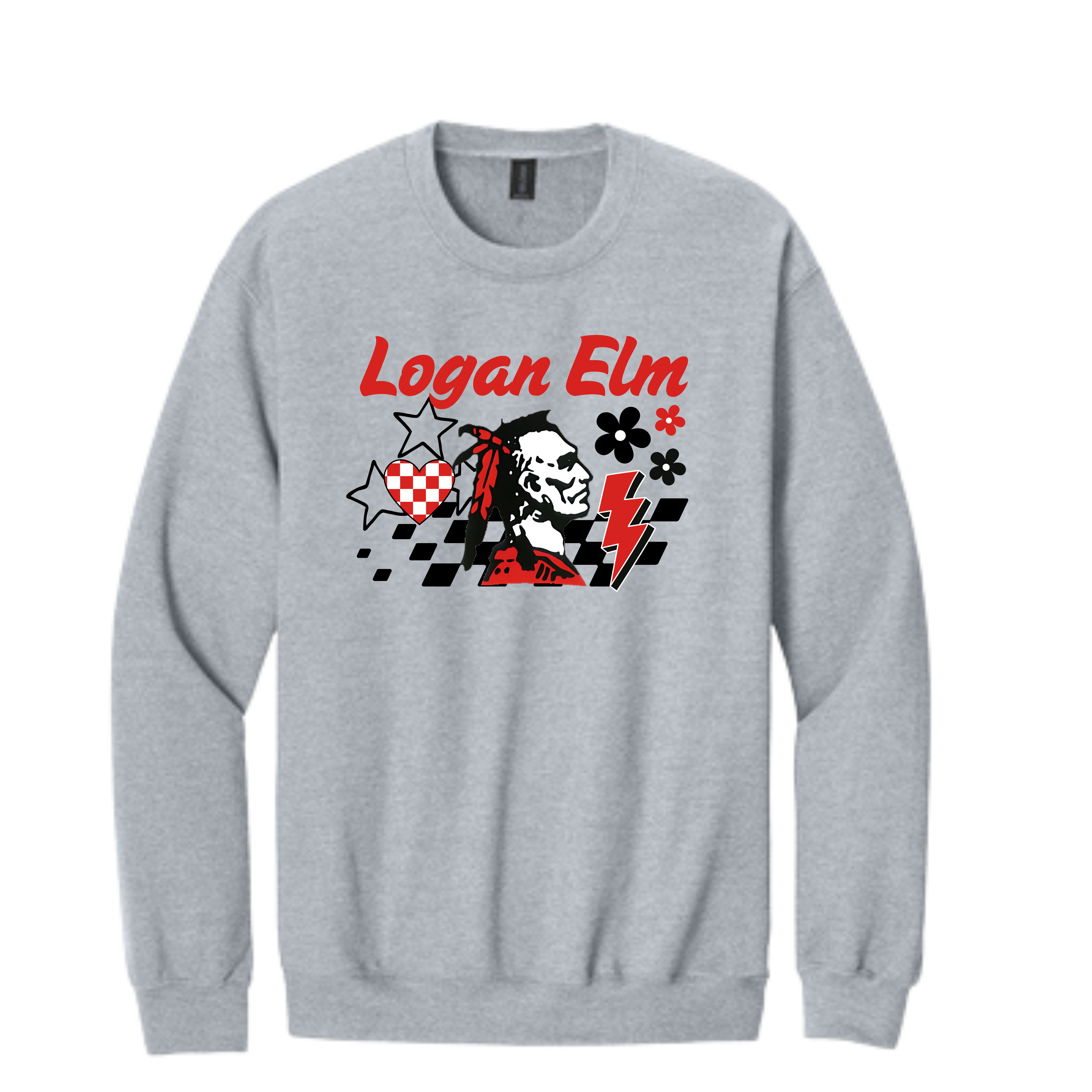 Gildan crewneck Logan Elm Braves