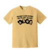 comfort colors mustard t shirt make country outlaw again