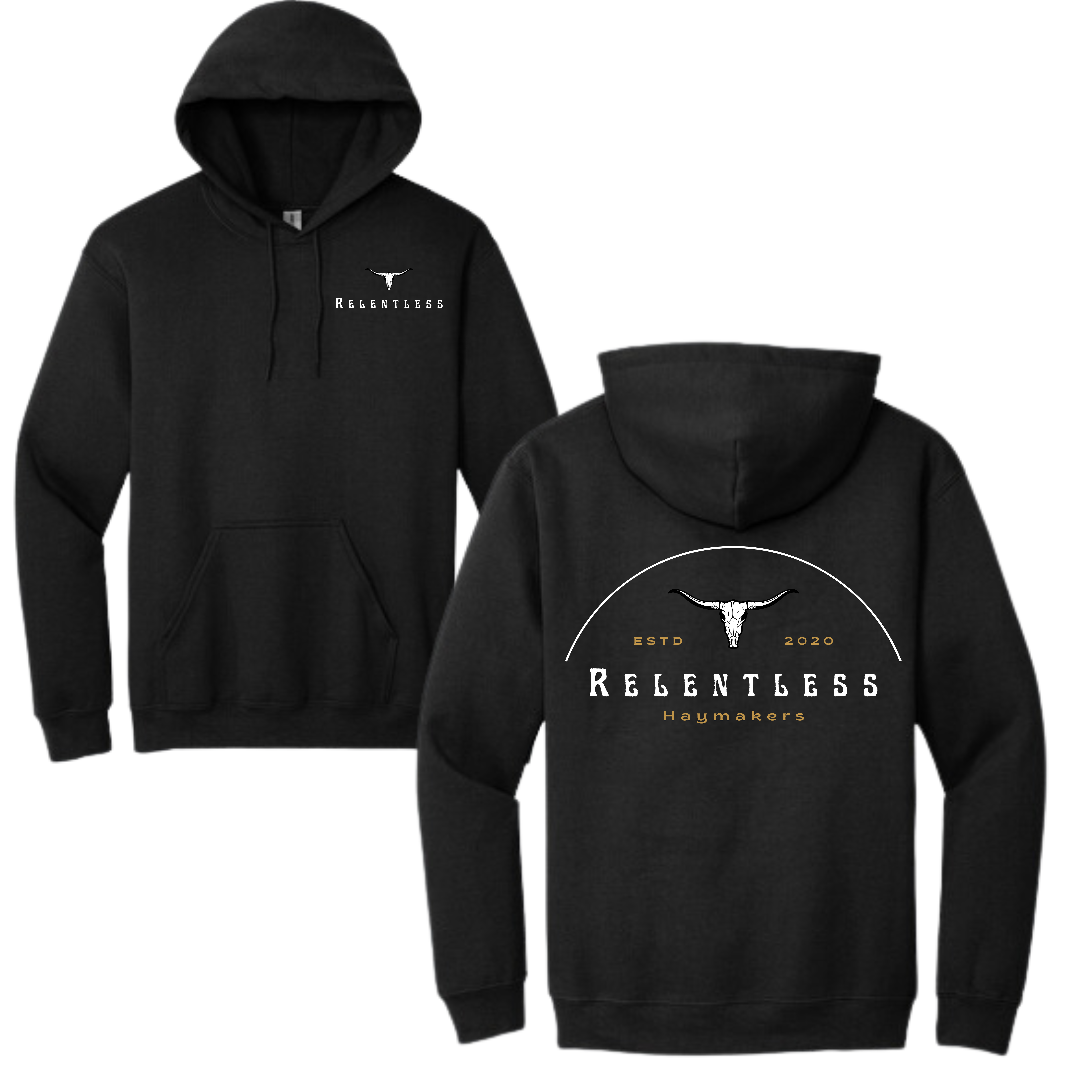 GILDAN HEVAY BLEND HOODIE RELENTLESS 3