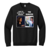 daddy's home trump crewneck gildan ash 3