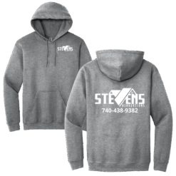 Gildan Hoodie - Heather Graphite