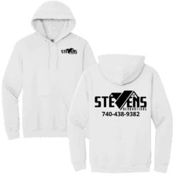 Gildan Hoodie - White